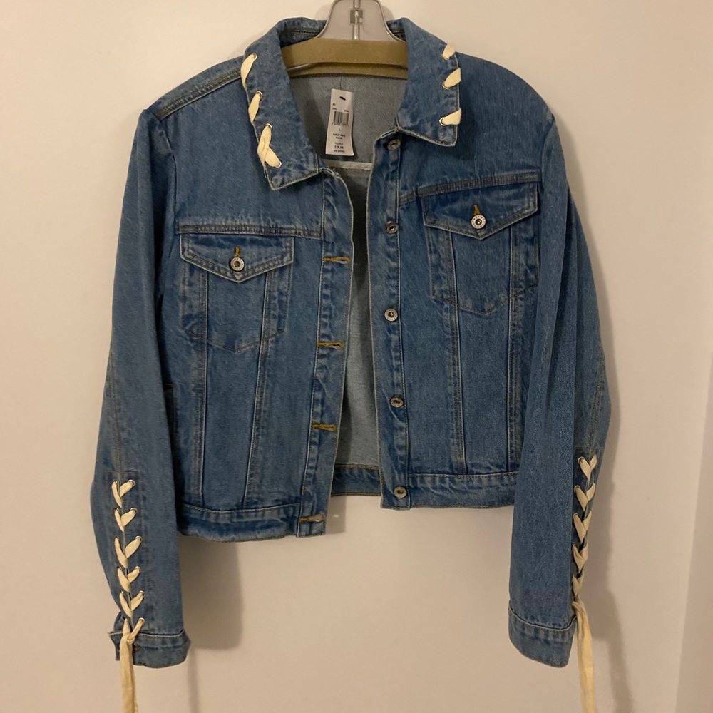 Endless Rose Lace Jean Jacket